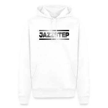 Jazzstep Drum n Bass DNB Junglist Drum and Bass - Männer Premium Bio Hoodie - Weiß - Vorne - Nico (187cm)