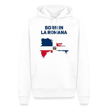 La Romana Dominikanische Republik - Männer Premium Bio Hoodie - Weiß - Vorne - Nico (187cm)