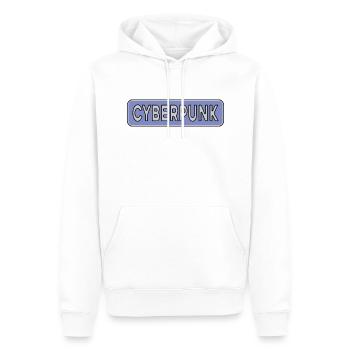Cyber Anime Otaku Skateboard Auto Ohrfeige - Männer Premium Bio Hoodie - Weiß - Vorne - Nico (187cm)