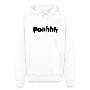 Poah Hemd - Männer Premium Bio Hoodie - Weiß - Vorne - Nico (187cm)