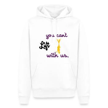 cheerleader - Männer Premium Bio Hoodie - Weiß - Vorne - Nico (187cm)
