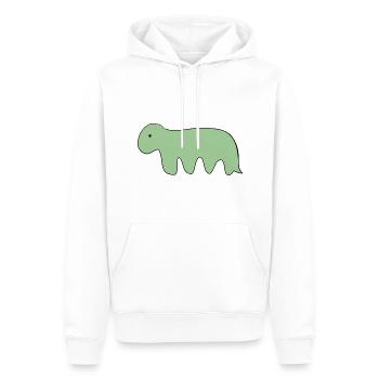 Tier symbol dinosaurier - Männer Premium Bio Hoodie - Weiß - Vorne - Nico (187cm)