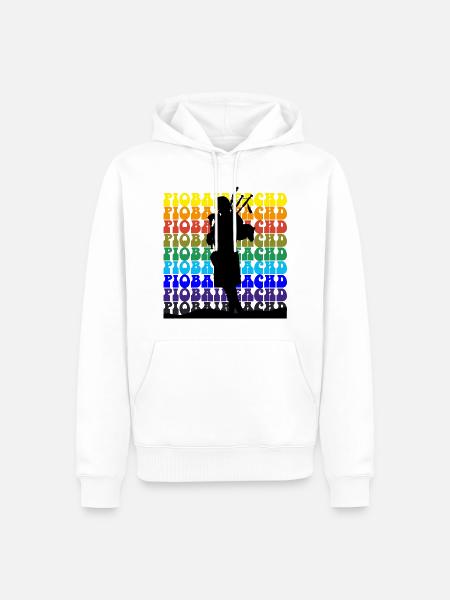 Piobaireachd - Men’s Premium Organic Hoodie - white