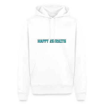 RETRAITE. RETRAITE. RETRAITEE. RETRAITE. BEST - Sweat à capuche Premium bio Homme - blanc - Devant - Nico (187cm)