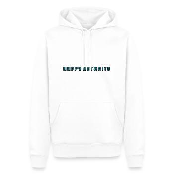 RETIREMENT. RETIREMENT. RETIRED. RETIREMENT - Men’s Premium Organic Hoodie - white - Front - Nico (187cm)