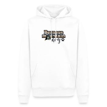 Berner Sennenhund - Männer Premium Bio Hoodie - Weiß - Vorne - Nico (187cm)