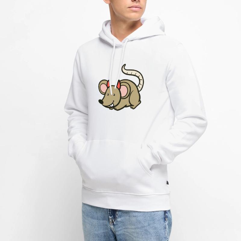 Mouse / Devil's Mouse Men’s Premium Organic Hoodie
