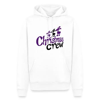 lustiges Team zu Weihnachten - Männer Premium Bio Hoodie - Weiß - Vorne - Nico (187cm)