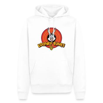 Looney Tunes Bugs Bunny - Men’s Premium Organic Hoodie - white - Front - Nico (187cm)