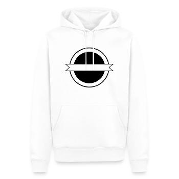 Dekorative Zierpflanze 1 - Männer Premium Bio Hoodie - Weiß - Vorne - Nico (187cm)