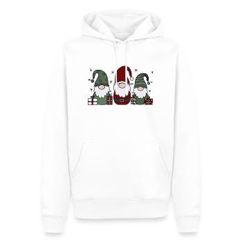 Santa Claus - Men’s Premium Organic Hoodie - white - Front - Nico (187cm)