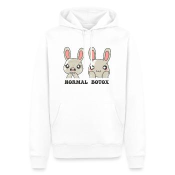 Easter Easter Plastic Surgeon Botox - Men’s Premium Organic Hoodie - white - Front - Nico (187cm)