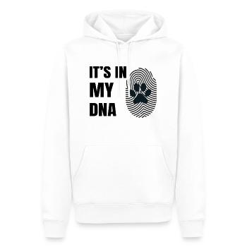 Hund Chien - Sweat à capuche Premium bio Homme - blanc - Devant - Nico (187cm)
