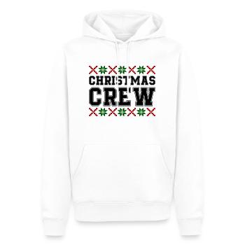 Christmas Crew Christmas - Men’s Premium Organic Hoodie - white - Front - Nico (187cm)