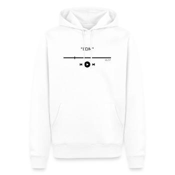 Musik Player EDM Electronic Dance Music MP3 Play - Männer Premium Bio Hoodie - Weiß - Vorne - Nico (187cm)