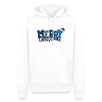 Weihnachten Weihnachtsmann Weihnachtsmann ungezogene Feiertage Winter - Männer Premium Bio Hoodie - Weiß - Vorne - Nico (187cm)