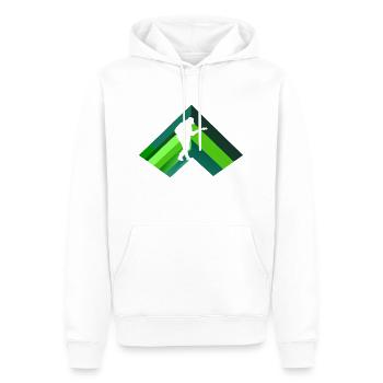 Bassist Electric Guitar - Men’s Premium Organic Hoodie - white - Front - Nico (187cm)