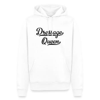 Dressur - Männer Premium Bio Hoodie - Weiß - Vorne - Nico (187cm)
