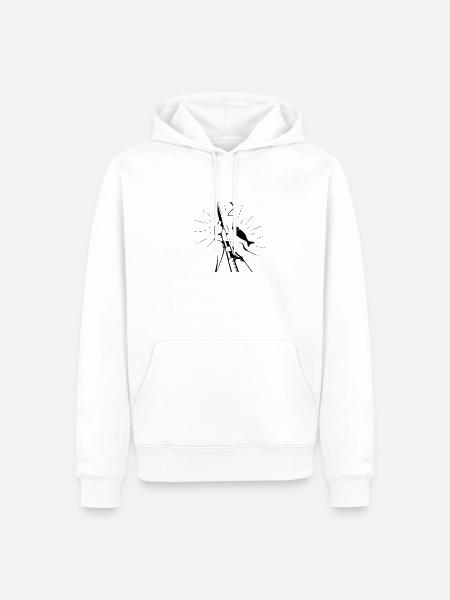 Wassersport - Männer Premium Bio Hoodie - Weiß