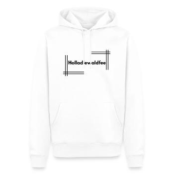 Holladiewaldfee - Männer Premium Bio Hoodie - Weiß - Vorne - Nico (187cm)