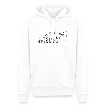 Handballverein Handballer Handballspieler Handball - Männer Premium Bio Hoodie - Weiß - Vorne - Nico (187cm)