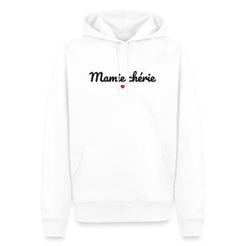 Geliebte Mutter - Männer Premium Bio Hoodie - Weiß - Vorne - Nico (187cm)