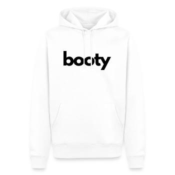 booty - Männer Premium Bio Hoodie - Weiß - Vorne - Nico (187cm)