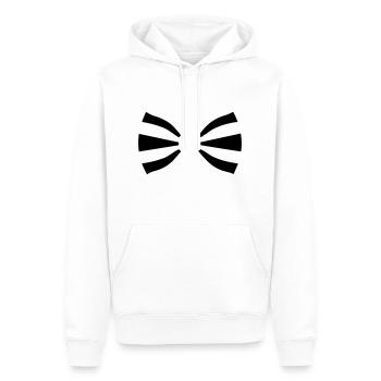 Binden - Männer Premium Bio Hoodie - Weiß - Vorne - Nico (187cm)