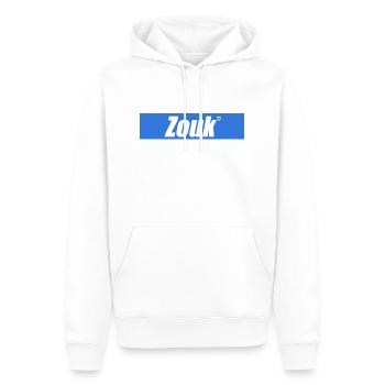 Zouk - Kreyol Sat - Männer Premium Bio Hoodie - Weiß - Vorne - Nico (187cm)