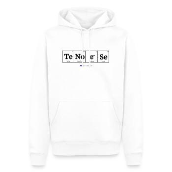 Tenöse (helle Stoffe) - Männer Premium Bio Hoodie - Weiß - Vorne - Nico (187cm)