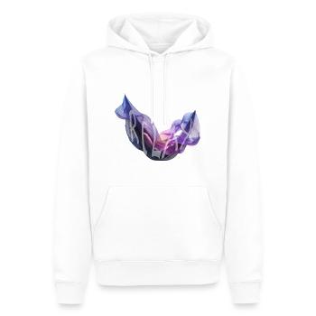 Hamac Relax - Sweat à capuche Premium bio Homme - blanc - Devant - Nico (187cm)