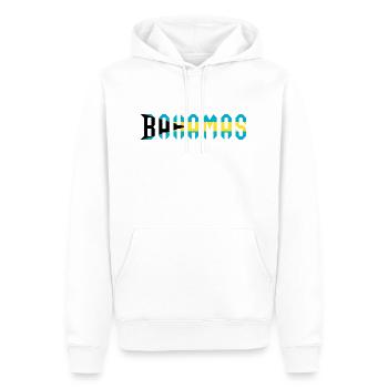 Bahamas - Männer Premium Bio Hoodie - Weiß - Vorne - Nico (187cm)