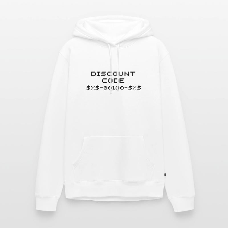Rabattcode/Rabattcode Männer Premium Bio Hoodie