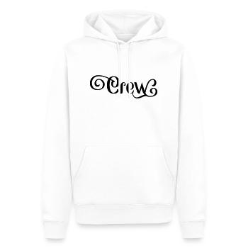 crew - Männer Premium Bio Hoodie - Weiß - Vorne - Nico (187cm)