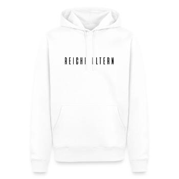 Reiche Eltern - Männer Premium Bio Hoodie - Weiß - Vorne - Nico (187cm)