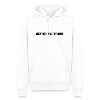 Bester Abiturient - Männer Premium Bio Hoodie - Weiß - Vorne - Nico (187cm)