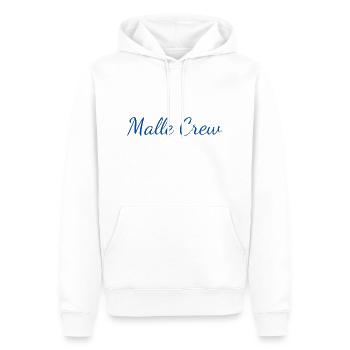 Malle Crew - Männer Premium Bio Hoodie - Weiß - Vorne - Nico (187cm)