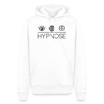 Hypnose T-Shirts Pullover Geschenkideen - Männer Premium Bio Hoodie - Weiß - Vorne - Nico (187cm)