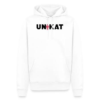 Unique - Sweat à capuche Premium bio Homme - blanc - Devant - Nico (187cm)