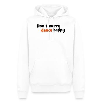 tanzen - Männer Premium Bio Hoodie - Weiß - Vorne - Nico (187cm)