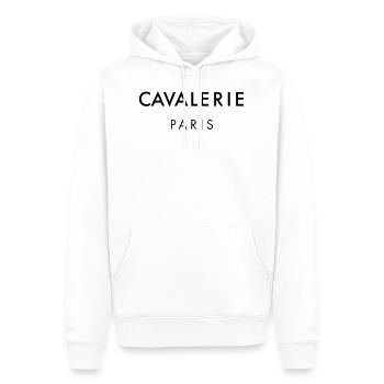 Stoße der CPBP Kavallerie - Männer Premium Bio Hoodie - Weiß - Vorne - Nico (187cm)