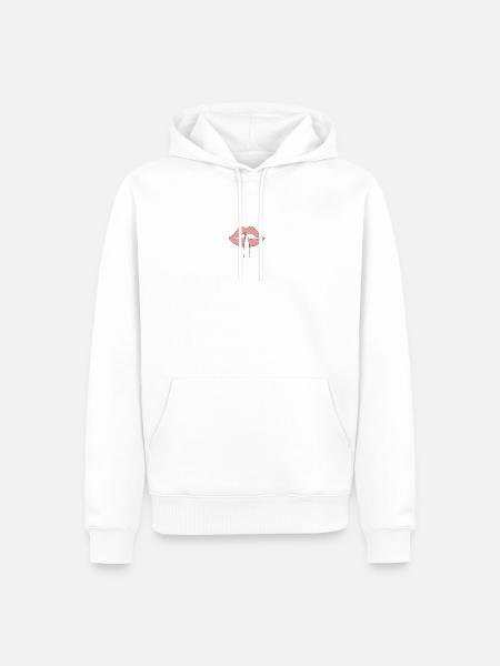 chut... - Männer Premium Bio Hoodie - Weiß