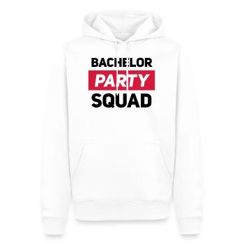 Junggesellenabschied - Männer Premium Bio Hoodie - Weiß - Vorne - Nico (187cm)