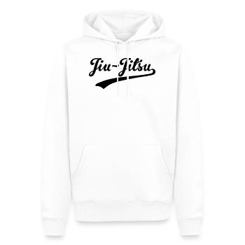 Jiu-Jitsu - Männer Premium Bio Hoodie - Weiß - Vorne - Nico (187cm)