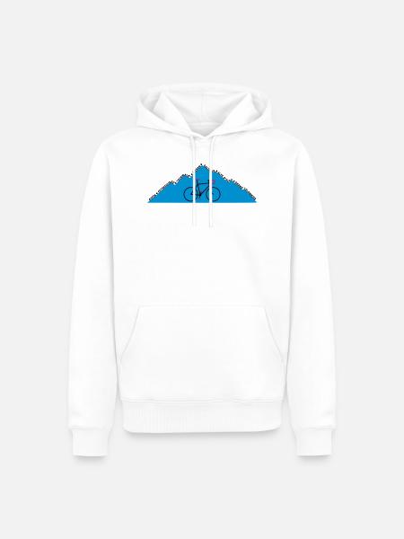 Cycling: The Great Cols - Men’s Premium Organic Hoodie - white