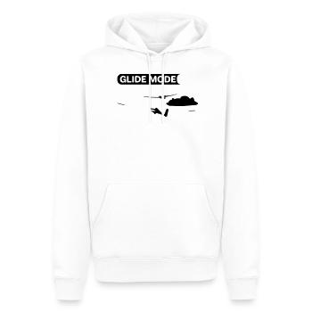 Planeur Planeur Planeur Pilote - Sweat à capuche Premium bio Homme - blanc - Devant - Nico (187cm)