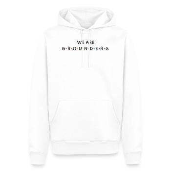 Tattoo lexa clark clexa 100 thewe are grounders - Sweat à capuche Premium bio Homme - blanc - Devant - Nico (187cm)
