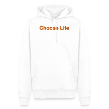Choisissez la citation du film Life Trainspotting - Sweat à capuche Premium bio Homme - blanc - Devant - Nico (187cm)