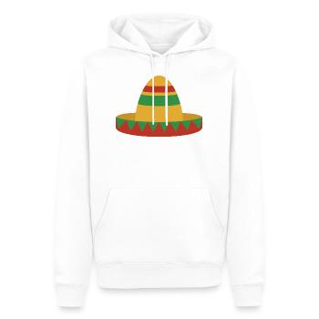 sombrero mexico - Männer Premium Bio Hoodie - Weiß - Vorne - Nico (187cm)