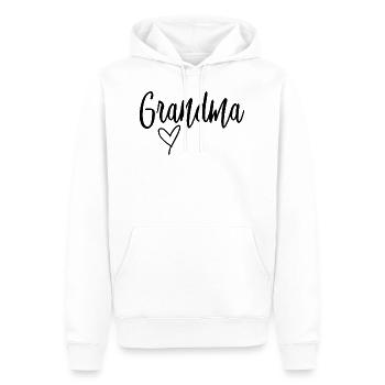 Gorgeous Grandma Day - Men’s Premium Organic Hoodie - white - Front - Nico (187cm)